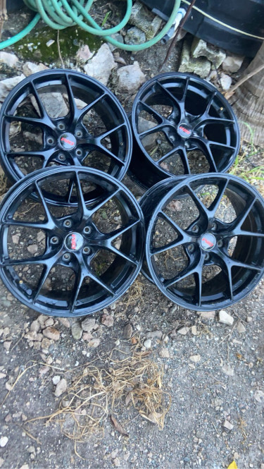 17” Black Rims 5 Lugs 