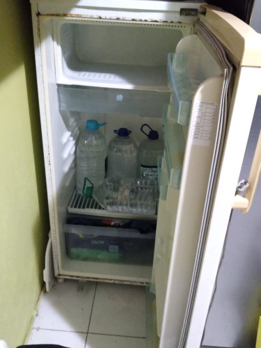 Older Model Samsung 1 Door Frosted Refrigerator 