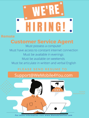 Remote Customer Service Representative