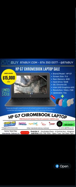 Hp Chromebook 11 G7