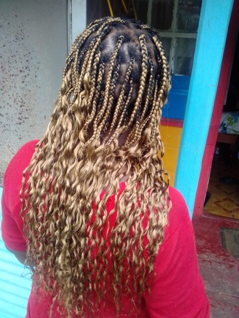 Synthetic Braiding Knotless Braids Stitch Braids