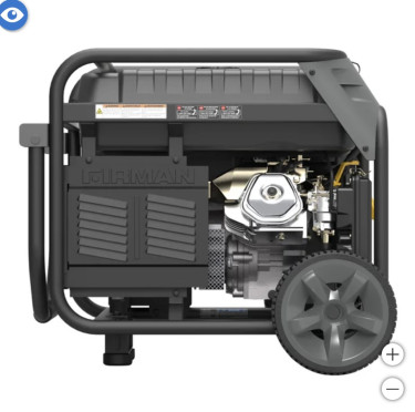 Firman 7500W Running, Gasoline Or Gas Generator