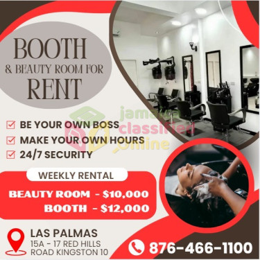 Hairdressing Station / Booth For Rent Shops & Booths Red Hills - Close To HWT