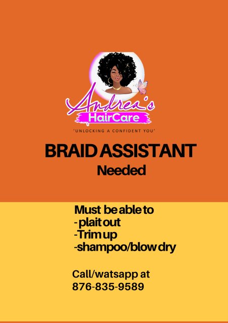 Braid Assistant Needed