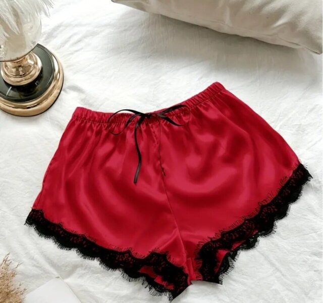 Satin Sleep Shorts