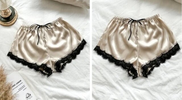 Satin Sleep Shorts