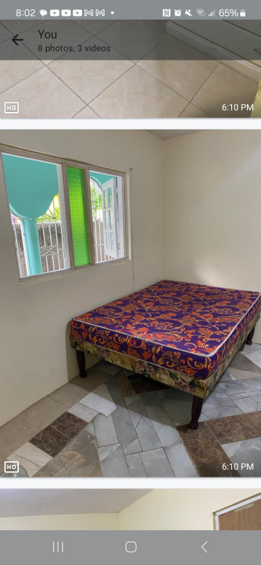 1 Bedroom Shared BA Near UWI&Utech 38k/m