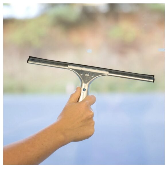 Metal Handle Floor And Window Squeegee