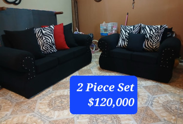 Brand New 2 Piece Sofa Set Large