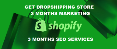 Shopify Dropshipping Store +3 Months SEO Marketing