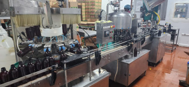 USED BEVERAGE FILLING LINE