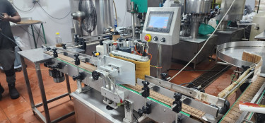 USED BEVERAGE FILLING LINE