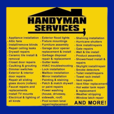 Professional Handyman Jamaica 