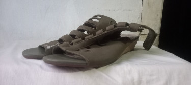 Olive Green Women's Clarks Sandals 