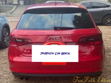 2013 RED AUDI A3