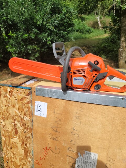 Brand New Husqvarna 130 Chain Saw For Sale