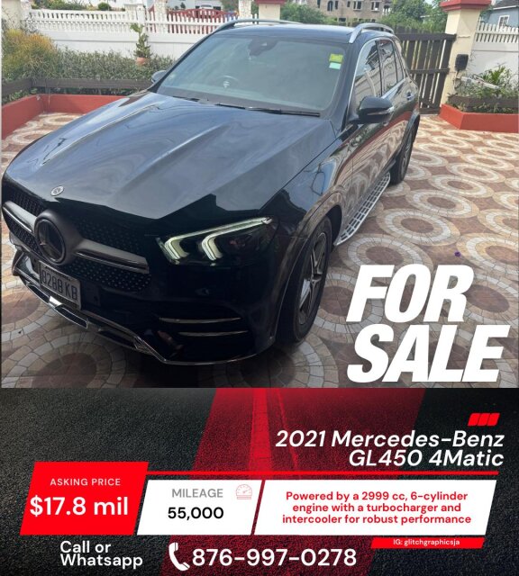 2021 Mercedes Benz GL450 4Matic