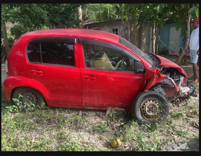 Crashed 2014 Toyota Passo