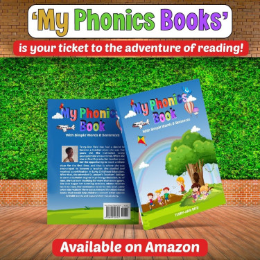 My Phonics Book With Simple Words & Sentences