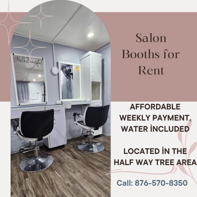 Hairdresser/ Barber Stations For Rent