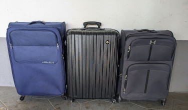 3 Large Travel Bags 