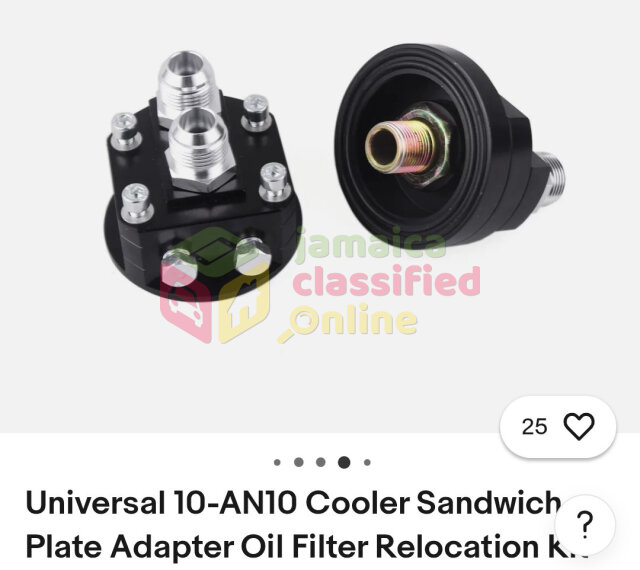 Universal AN 10 Oil Cooler Relocation Kit