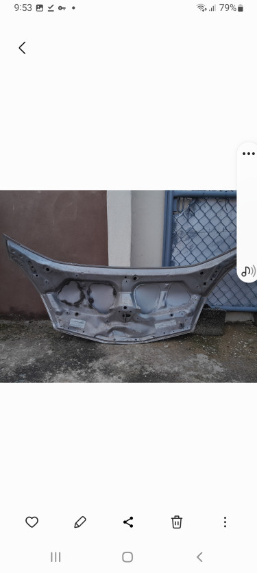 Damaged Bumper& Bonnet For Sale