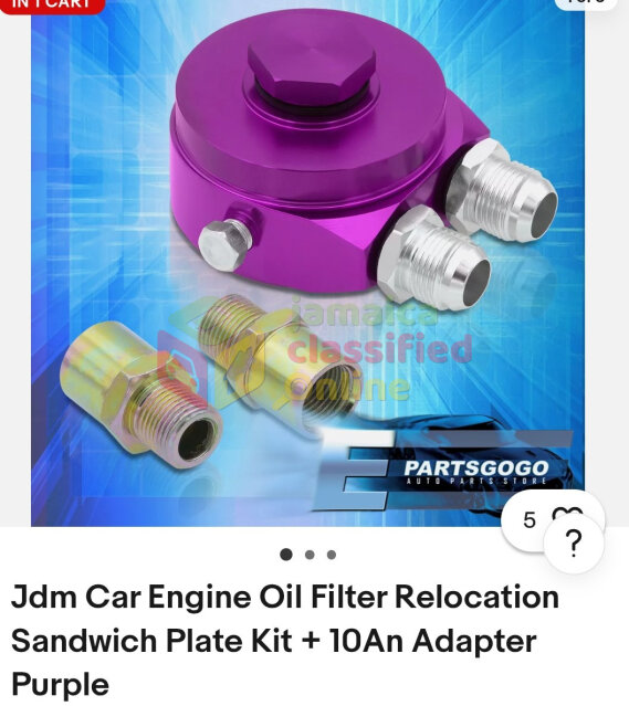 Oil Cooler Relocation Kit Auto Accessories St. James