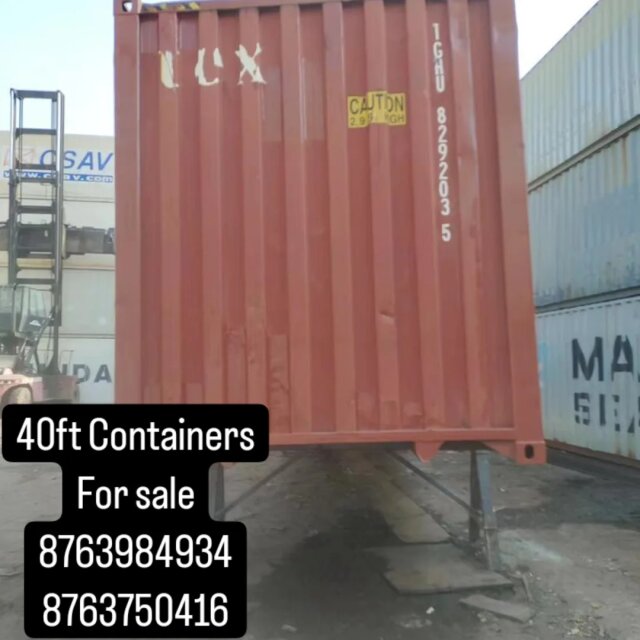 40ft Containers For Sale 8763984934 8763750416