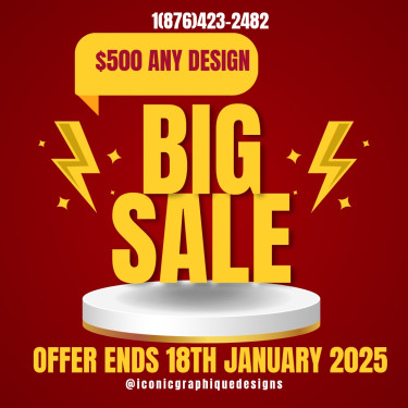 $500 For Any Design Of Your Choice