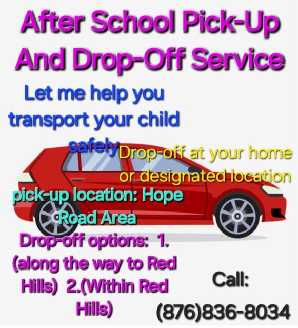 School Pick-ups And Drop-off Service