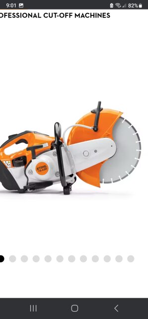 Stihl Ts420 Concrete Saw For Rent