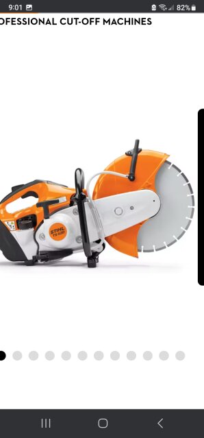 Stihl Ts420 Concrete Saw For Rent