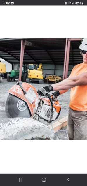 Stihl Ts420 Concrete Saw For Rent