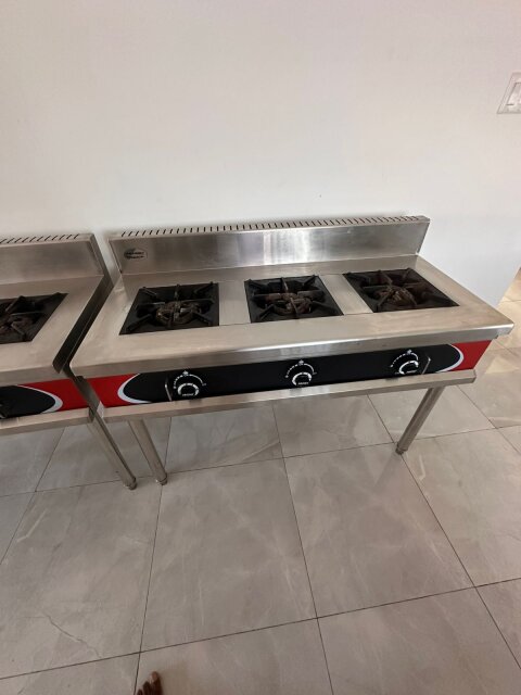 Used Two 3 Burner Commercial Stoves