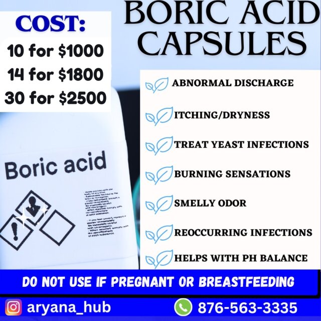 Boric Acid Capsules