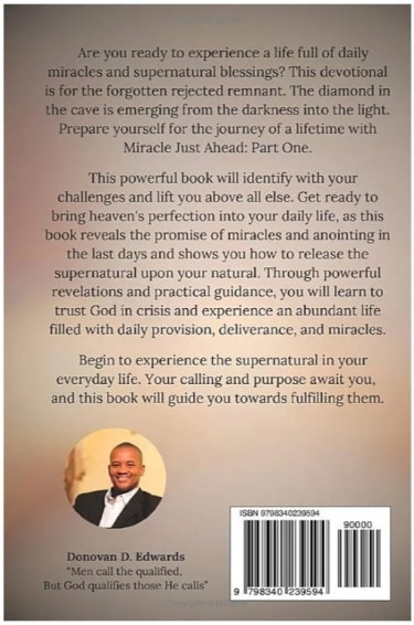 Miracle Just Ahead Prophetic Devotional 