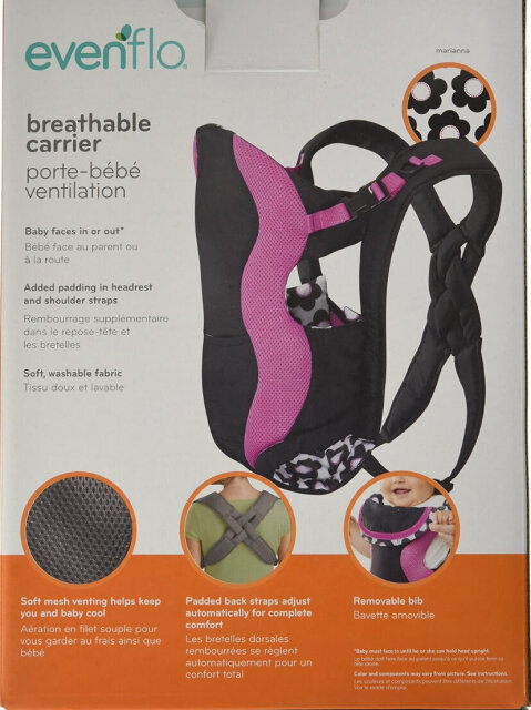 Evenflo Breathable Infant Soft Carrier