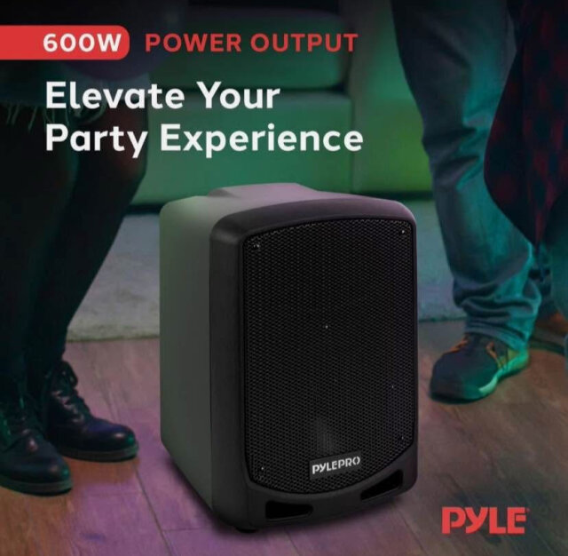 Pyle Bluetooth Karaoke PA Speaker