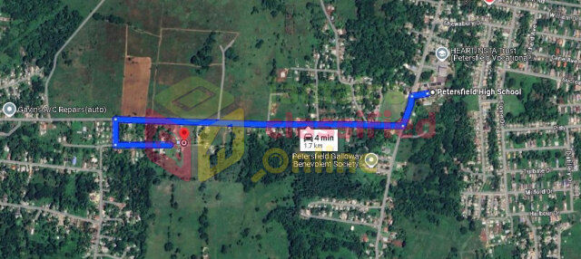 PETERSFIELD SHREWSBURY, 1 ACRE FLAT LAND.
