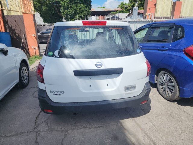 2019 NISSAN AD WAGON SILVER AND WHITE