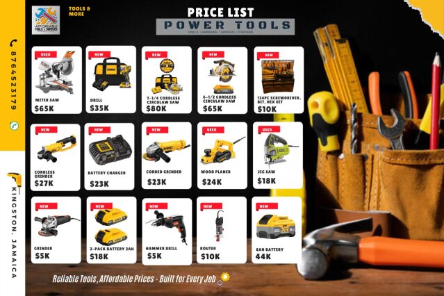 TOOLS FOR SALE