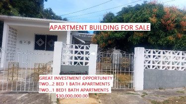 6 BEDROOMS APARTMENT BUILDING FOR SALE