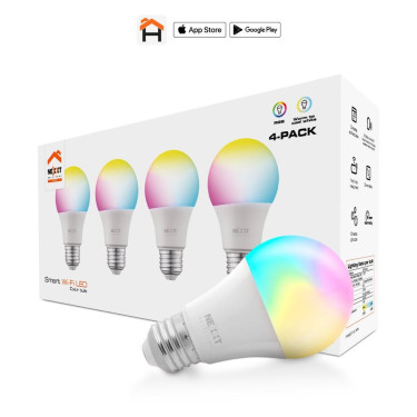 Smart Wi-Fi LED 110V - A19 RGB 110V 4PK