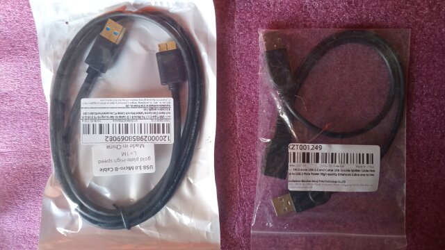 Micro C-type To USB -3 Cable For EXT. HHD