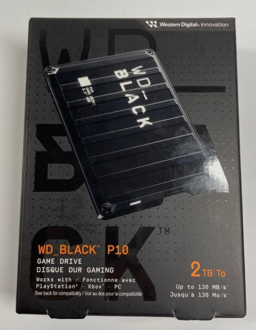 New Sealed 2TB WD BLACK USB3.0 P10 Game Portable E