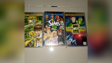 PSP GAMES CD 