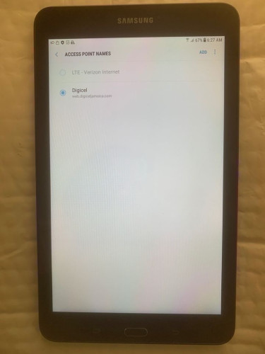 4G LTE Sim Unlocked 8” Samsung Galaxy Tab E With 1
