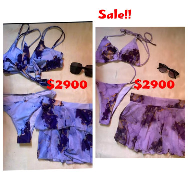 Sale Out On 3 Piece Bikinis $2500- $3500