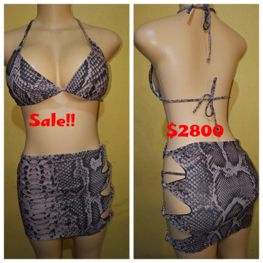 Sale Out On 3 Piece Bikinis $2500- $3500